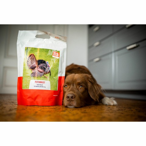Cat Dog Accessories B.A.R.F. Easy Barf Turkey Breast (Putenbrust) 300g 1 Piece -4- Anifit